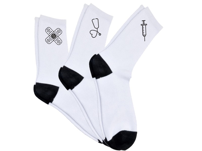 Chaussettes pour Femmes Set Symboles au NurseOClock