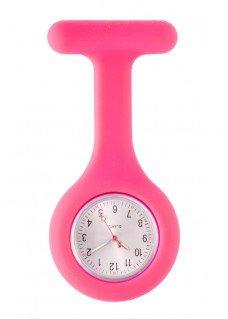 Montre Infirmière Standard Silicone Rose